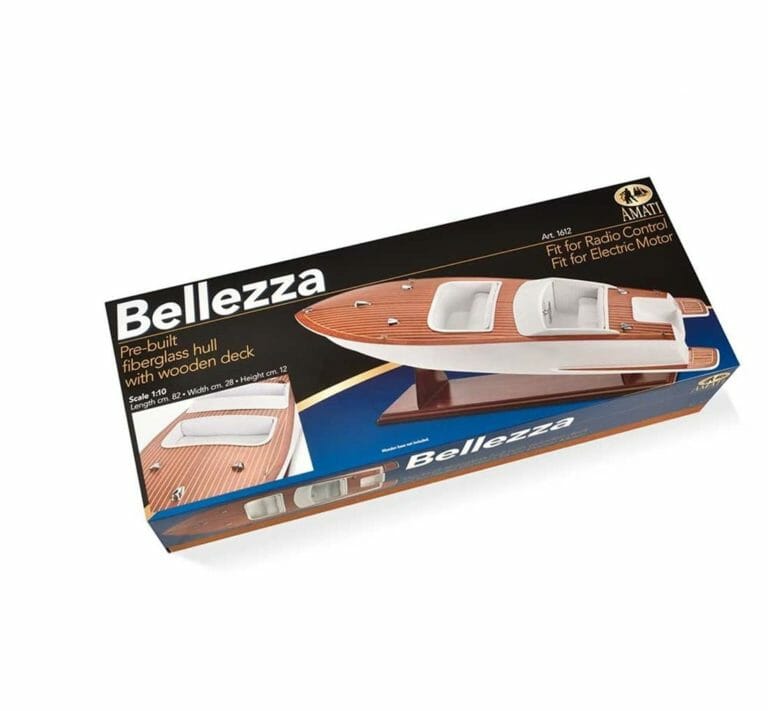 Bellezza Motorboat - Amati Model Boat Kits 5-min