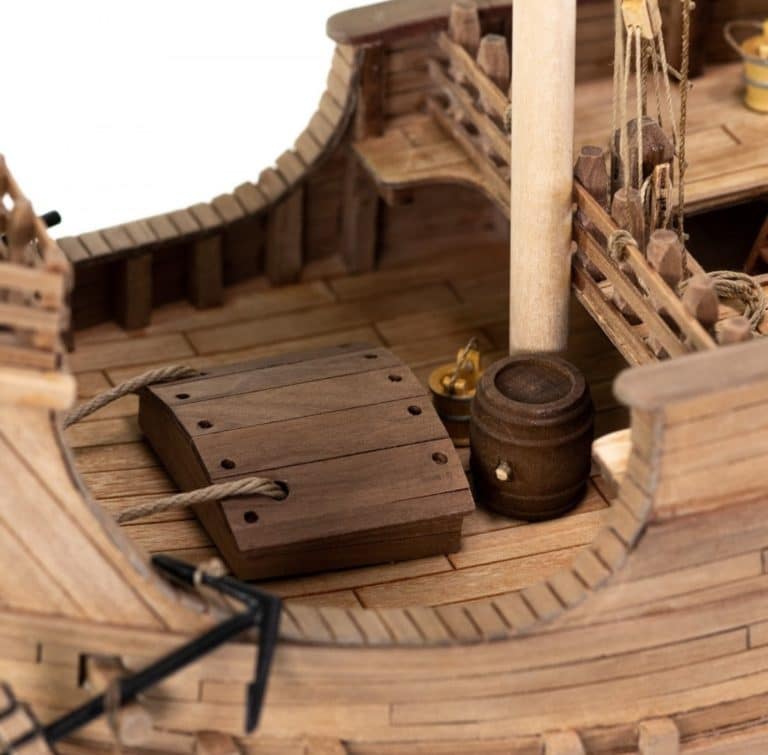 Coca Carrack Amati Model Ship Kit 7-min