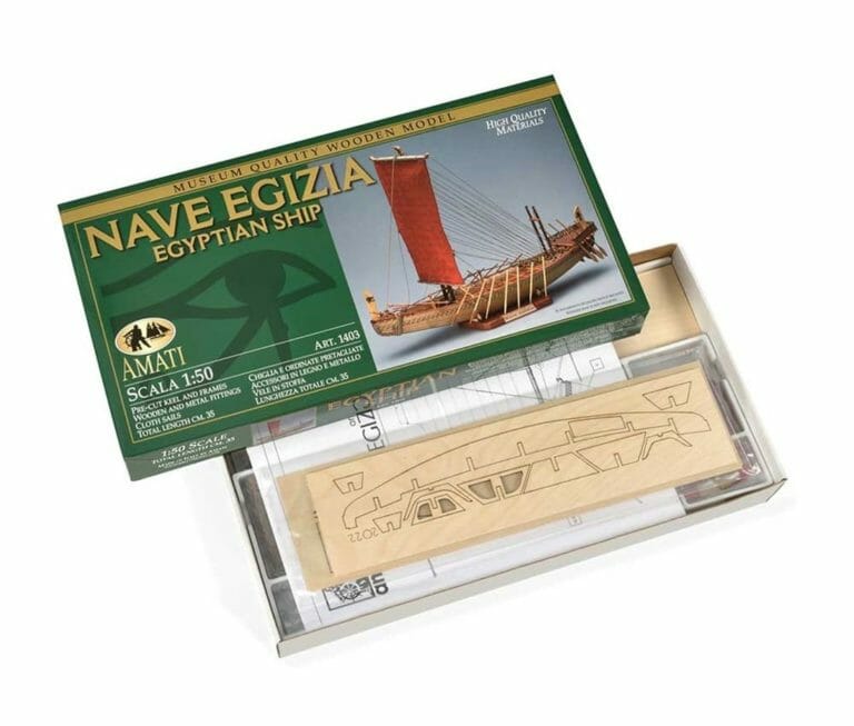 Egyptian Ship - Amati Model Ship Kit 9-min