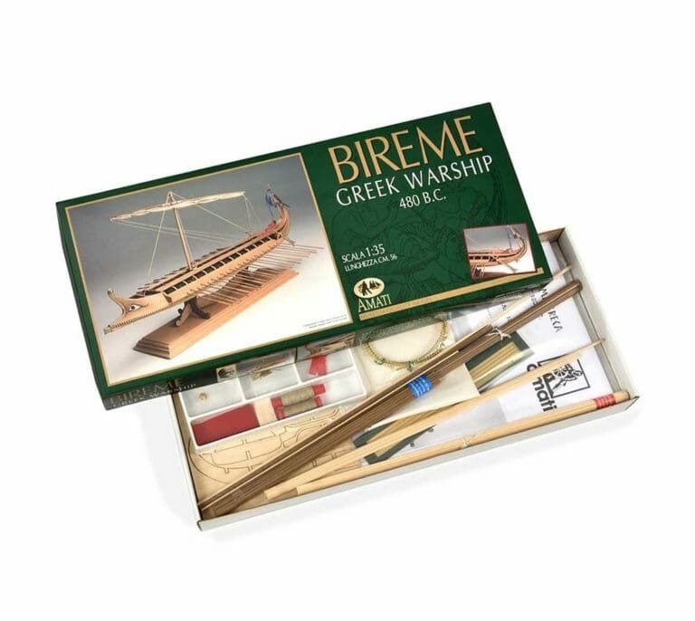 Greek Bireme - Amati Model Ship Kit 12-min