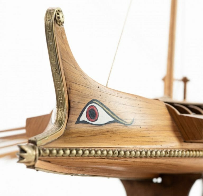 Greek Bireme - Amati Model Ship Kit 7-min