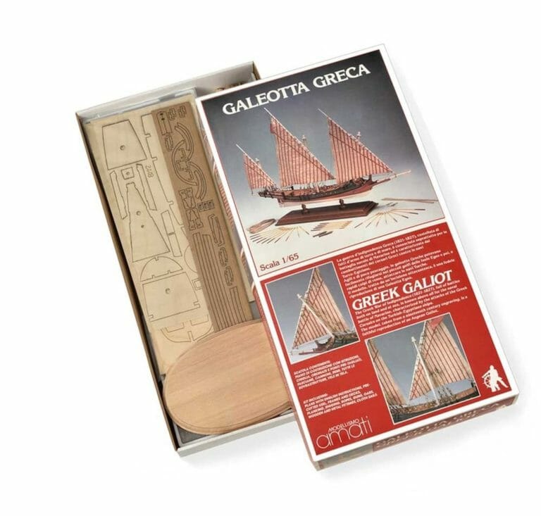 Greek Gallion - Amati Model Ship Kits 7-min