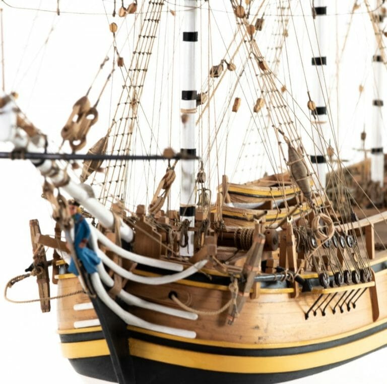 HMS Bounty Amati Model Ship Kit 10-min