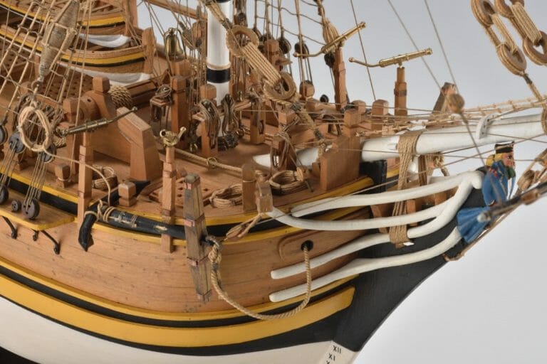 HMS Bounty Amati Model Ship Kit 3-min