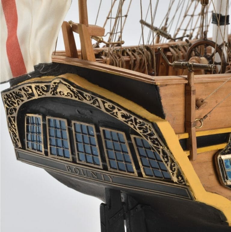 HMS Bounty Amati Model Ship Kit 4-min