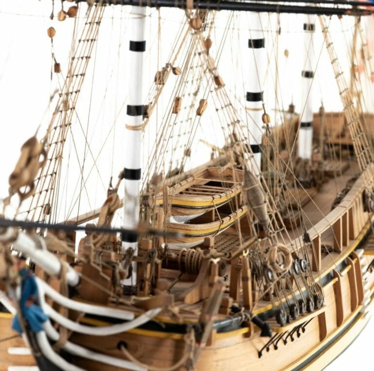 HMS Bounty Amati Model Ship Kit 8-min