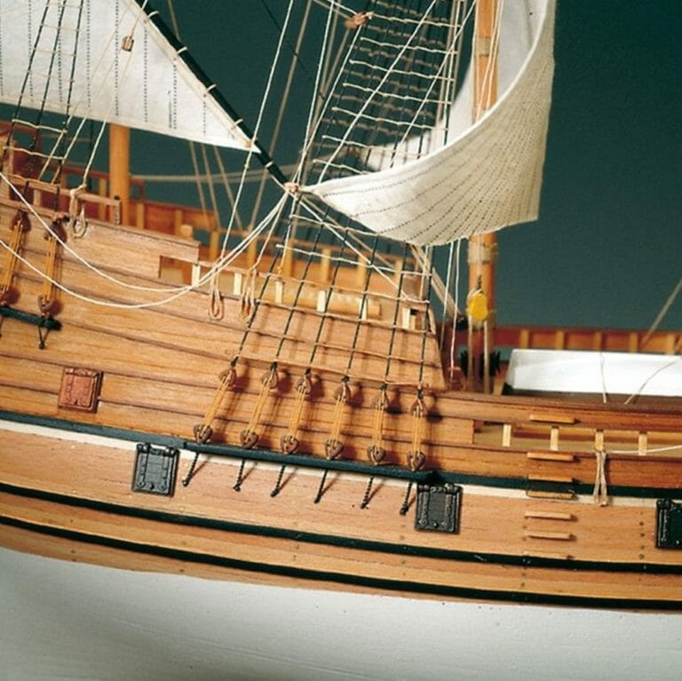 Mayflower - Amati Model Ship Kit 1-min