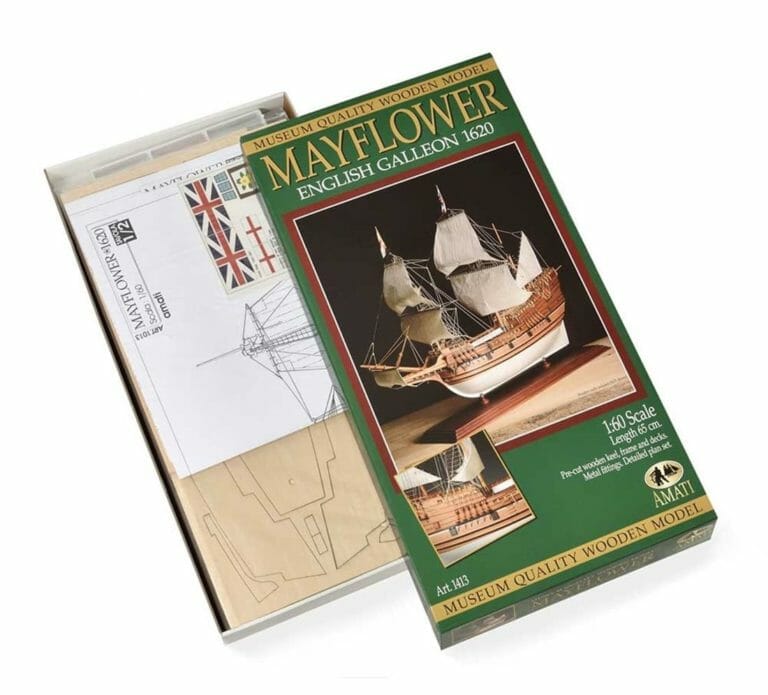 Mayflower - Amati Model Ship Kit 2-min