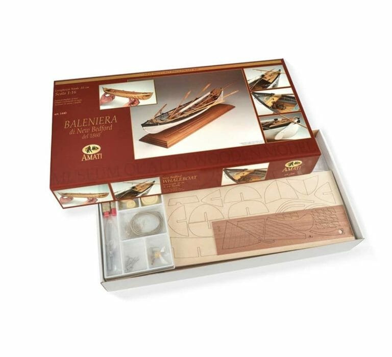 New Bedford Whaleboat - Amati Model Ship Kit 10-min