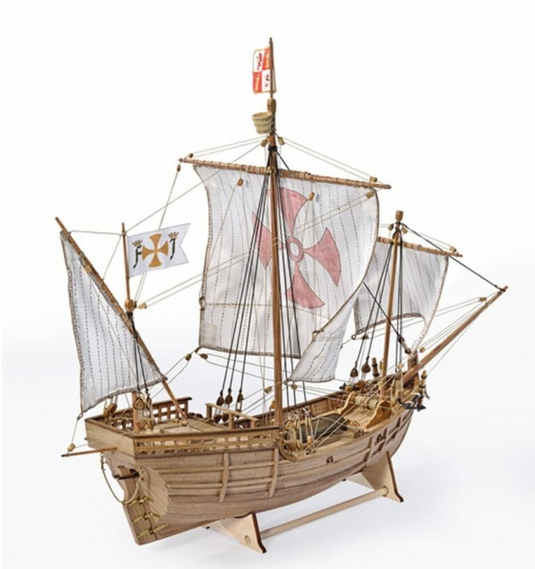 Pinta Caravel - Amati Model Ship Kit 1-min
