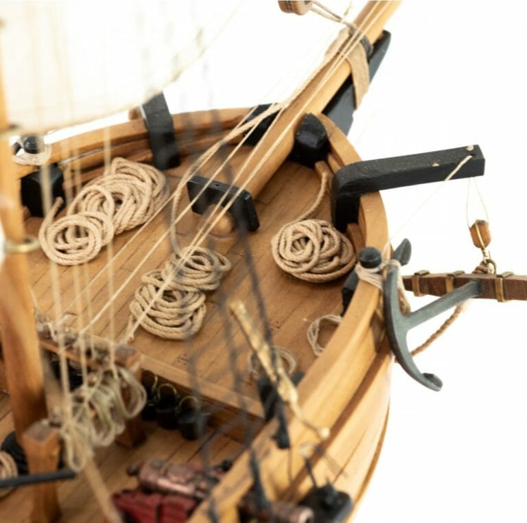 Pirate Ship Adventure Amati Model Ship Kit Detail 5