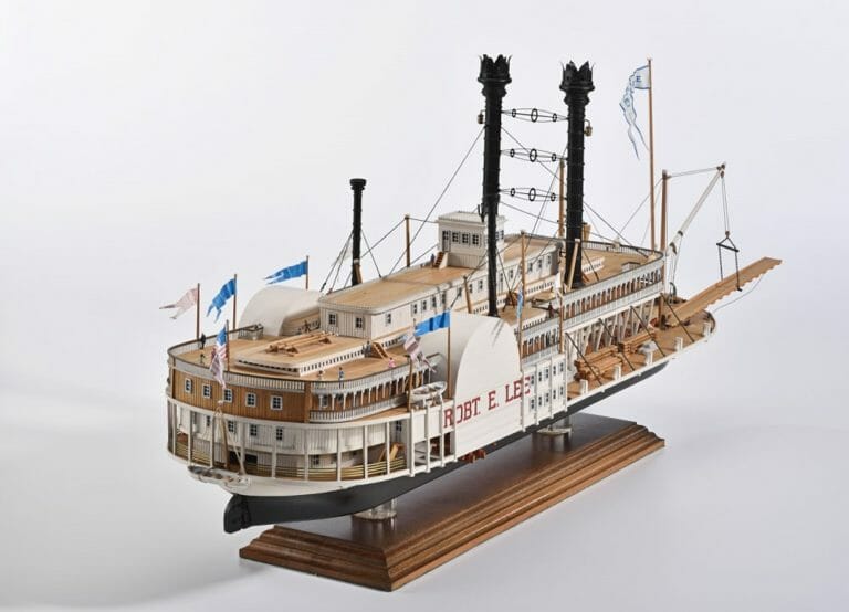 Robert E Lee Steamboat - Amati Model Ship Kit 1-min