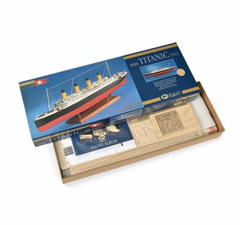 Titanic - Amati Model Ship Kit 16-min