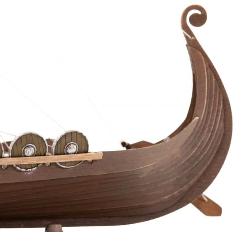 Viking Ship Drakker - Amati Model Ship Kit 1-min