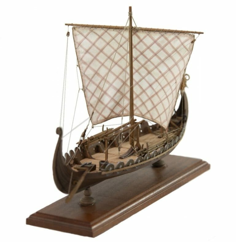 Viking Ship Drakker - Amati Model Ship Kit-min