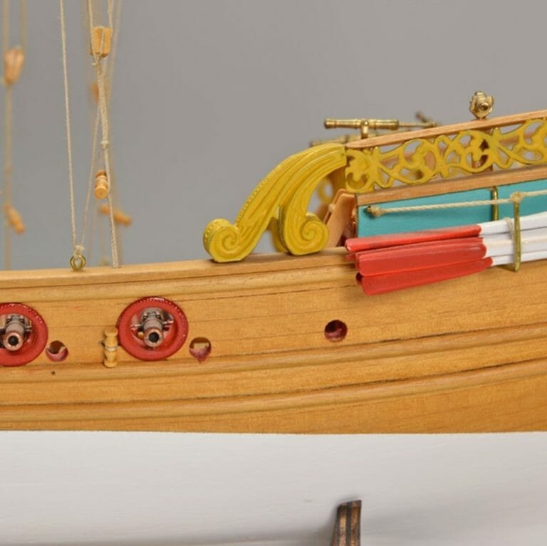 Xebec Armed Vessel - Amati Model Ship Kit 6-min