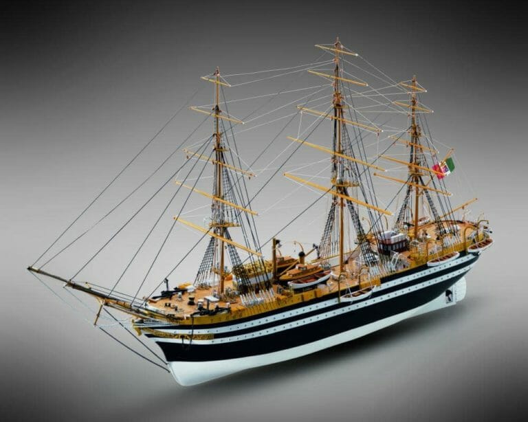 Amerigo Vespucci - Mamoli Model Ship Kit-min