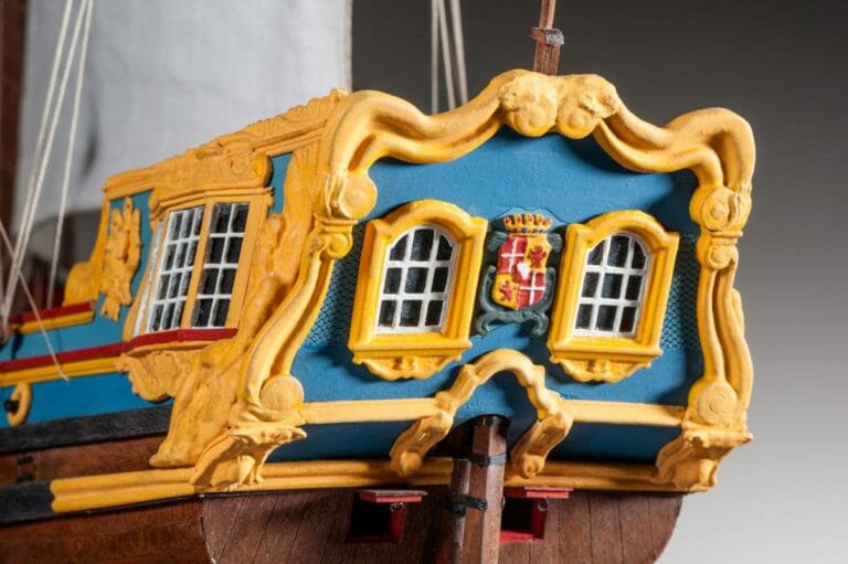 Dutch Statenjacht - Dusek Ship Kits - Detail 6-min (1)
