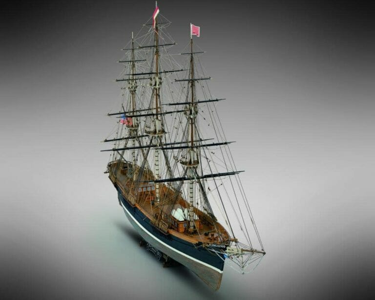 Flying Cloud - Mamoli Model Ship Kit-min