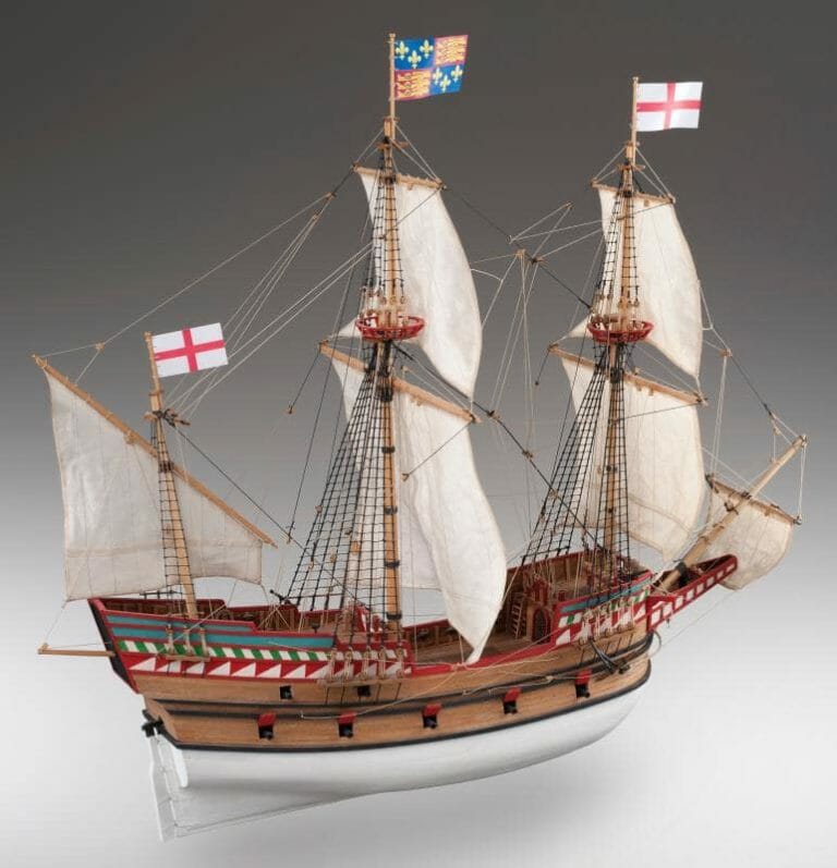 Golden Hind - Dusek Ship Kits - Detail 1-min (1)