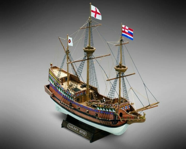 Golden Hind - Mini Mamoli - Childrens Model Ship Kit