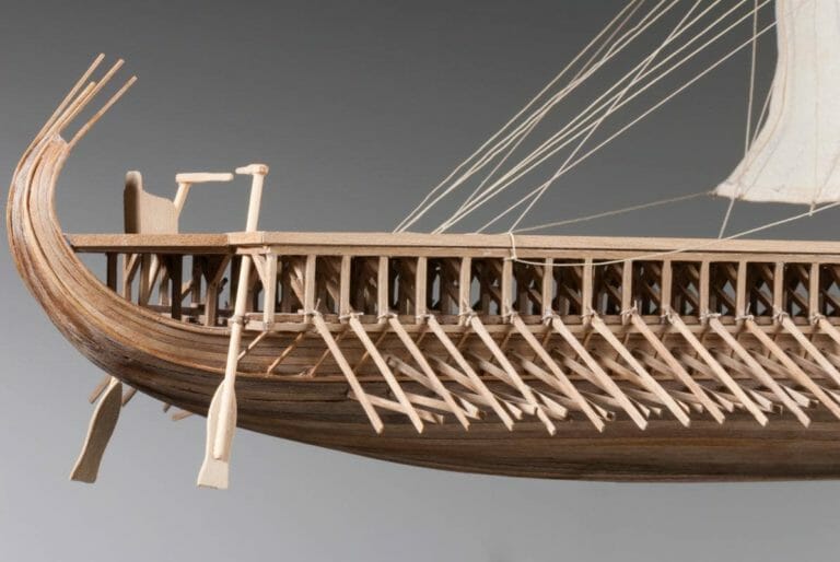 Greek Trireme - Dusek Ship Kits - Detail 3-min (1)