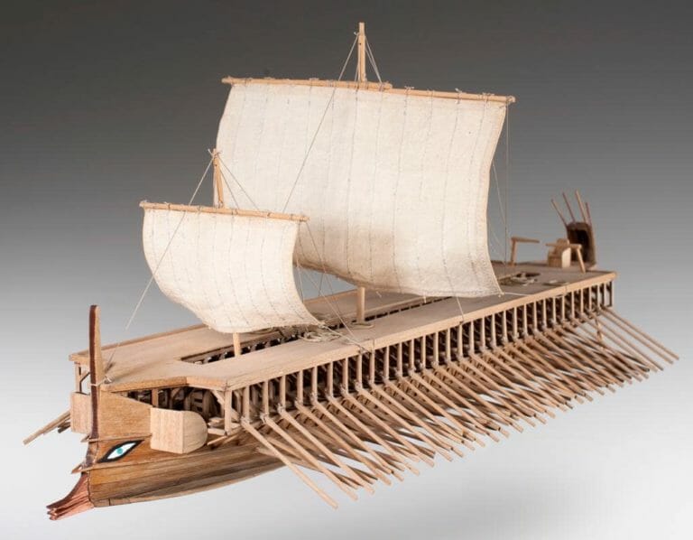 Greek Trireme - Dusek Ship Kits - Detail 4-min (1)