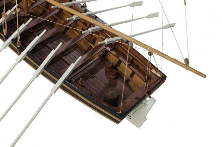 HMS Agamemnon Launch - Disarmodel - Detail 1-min