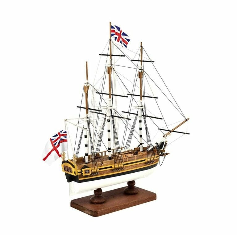 HMS Bounty - Childrens Model Ship Kit - Detail 2-min