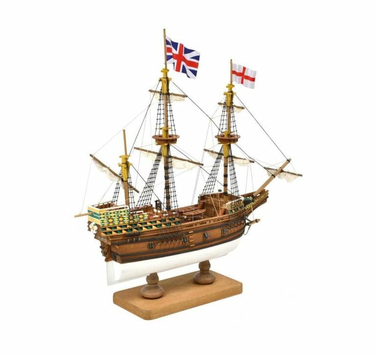 HMS Mayflower - Childrens Model Ship Kit - Detail 2-min