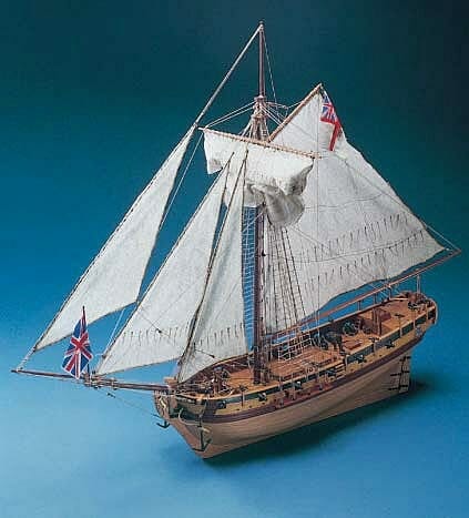 Maquette de bateau HMS Resolution Cutter - Corel (SM38)