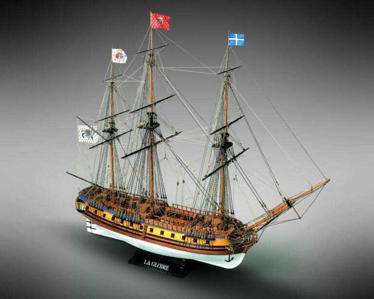 La Gloire - Mamoli Model Ship Kit-min