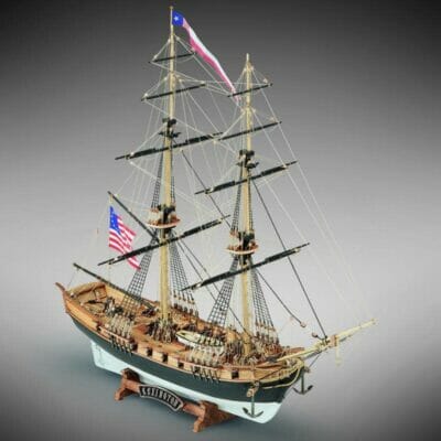 Maquette de bateau HMS Resolution Cutter - Corel (SM38)