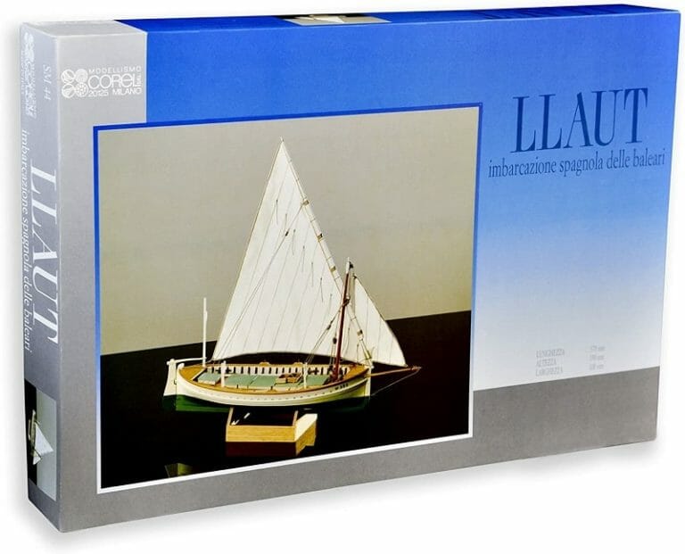 Llaut - Corel Model Ship Kit - Detail 1-min