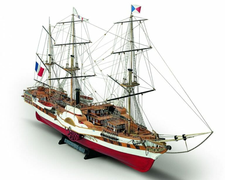 Lorenoque - Mamoli Model Ship Kit - Detail 2-min