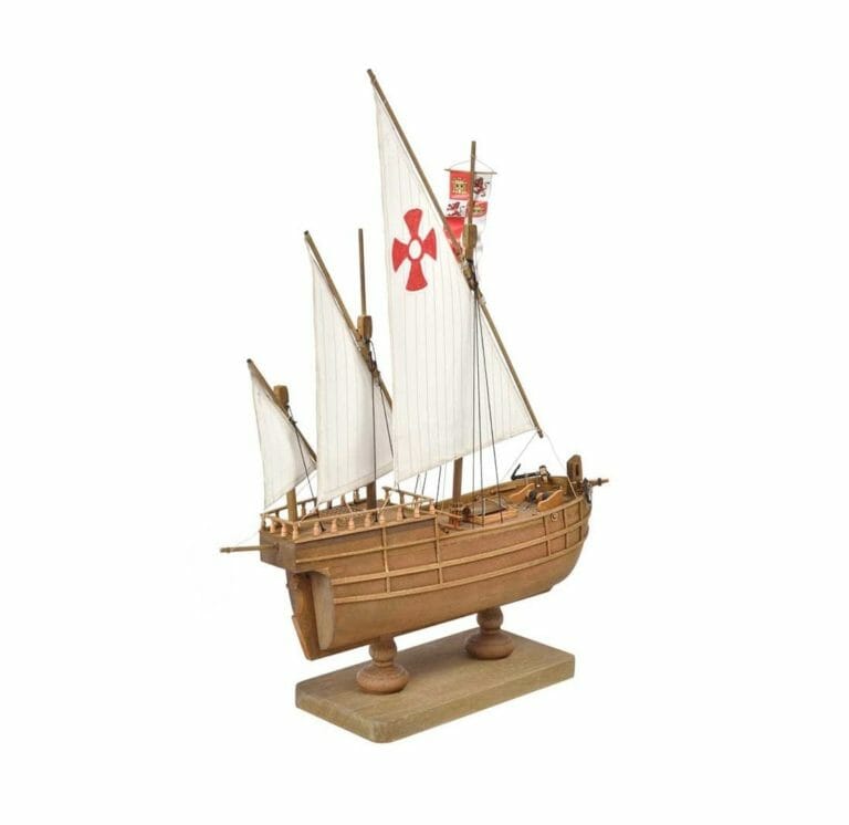 Nina - Childrens Model Ship Kit - Detail 2-min