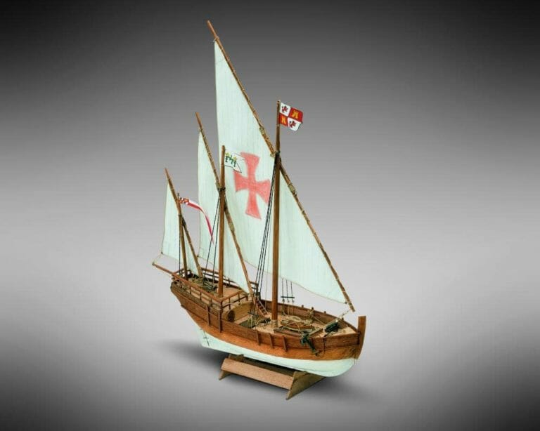 Nina - Mini Mamoli - Childrens Model Ship Kit-min
