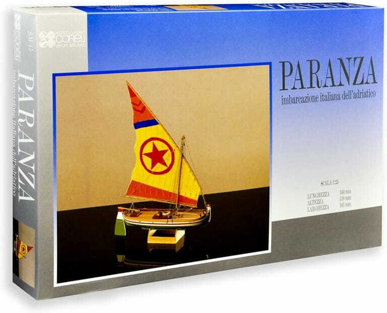 Paranza - Corel Model Ship Kit - Detail 1-min