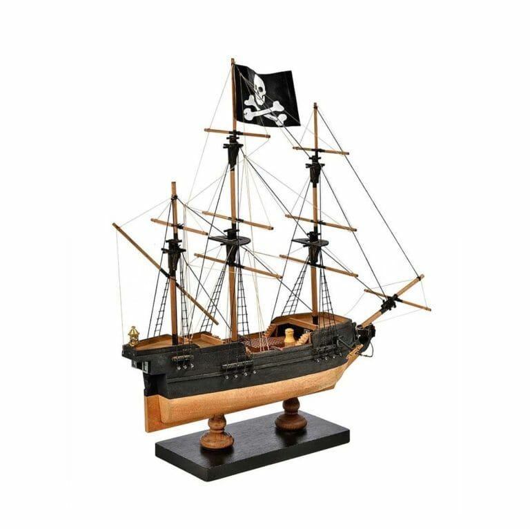 Pirate Ship - Childrens Model Ship Kit - Detail 2-min