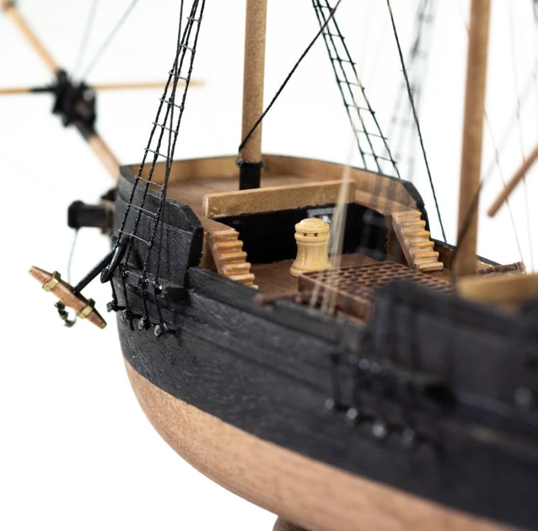 Maqueta Barco Pirata Escala 1:135