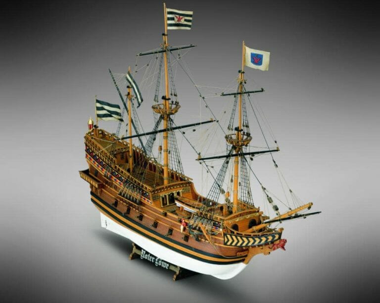 Roter Lower Mamoli Model Ship Kit