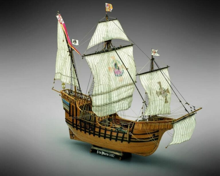 Santa Maria 1492 - Columbus Flagship - Mamoli Model Ship Kit