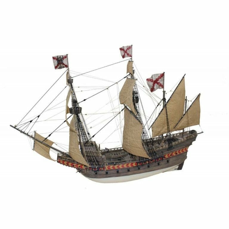 Santiago De Compostela Galleon - Disarmodel-min