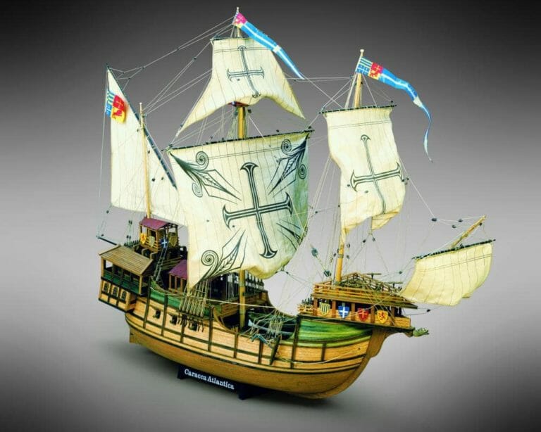 Sao Miguel Carrack 16th Century - Mamoli Model Ship Kit