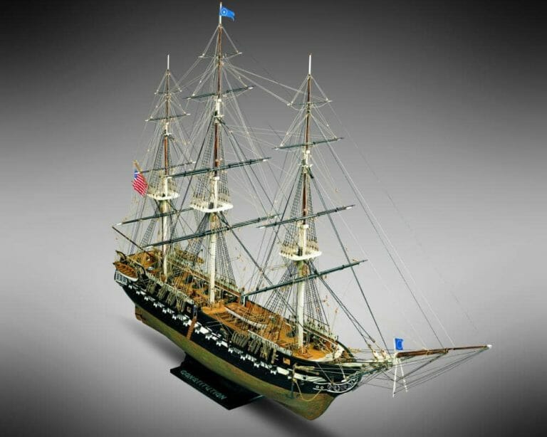 USS Consitition - Mamoli Model Ship Kit-min