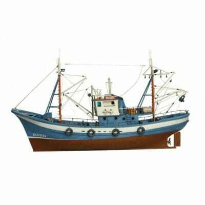 Maqueta Barco Velero Shamrock - 48x32x6,5cm - Maqueta Montada