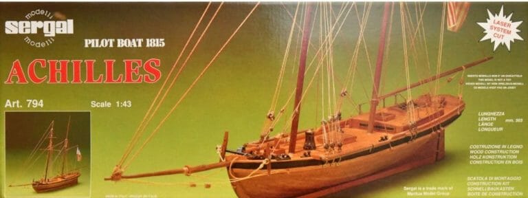 Achilles - Mantua Model Ship Kit - Detail 1-min