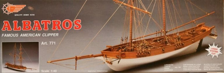 Albatros - Mantua Model Ship Kit - Detail 4-min