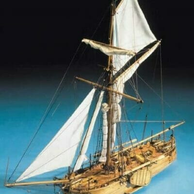 Dutch Naval Gunboat - Mantua Wooden Model Ship Kits