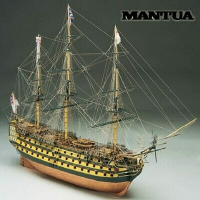 HMS Victory Deluxe - Mantua Wooden Model Ship Kits